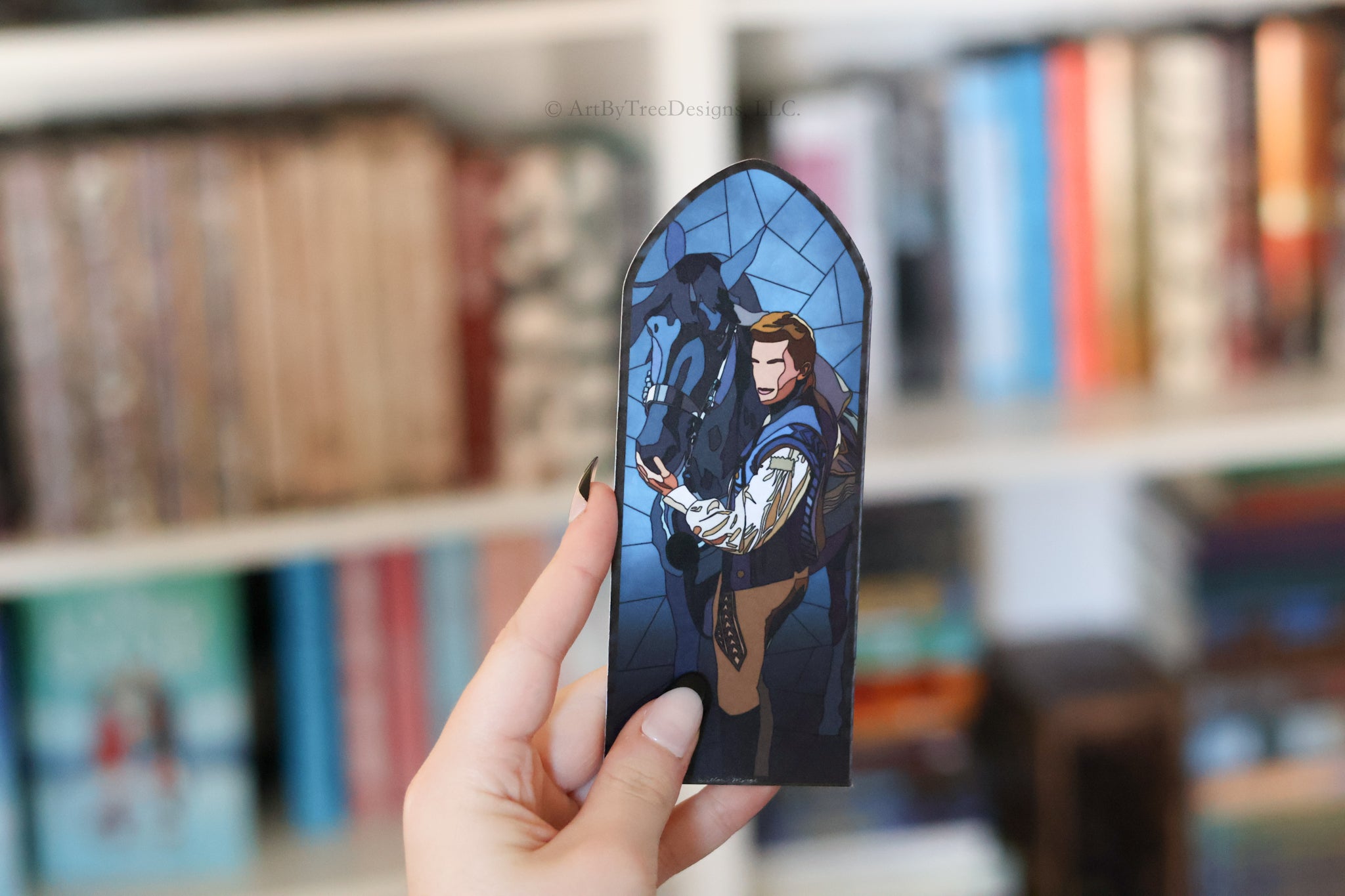 Fiyero Stained Glass Bookmark