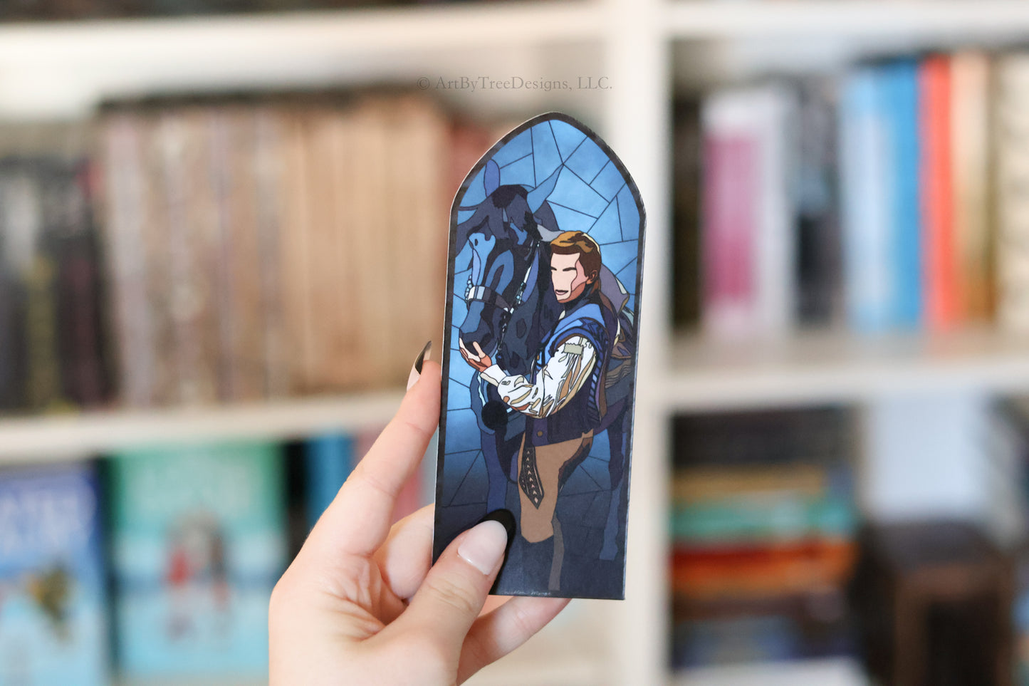 Fiyero Stained Glass Bookmark