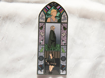 Folklore Stained Glass Bookmark