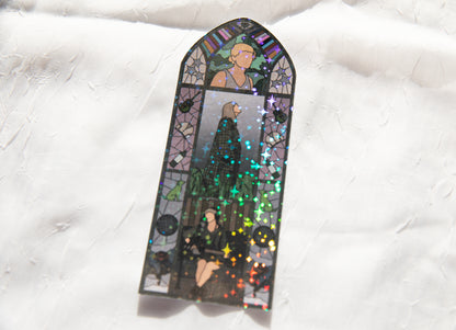 Folklore Stained Glass Bookmark