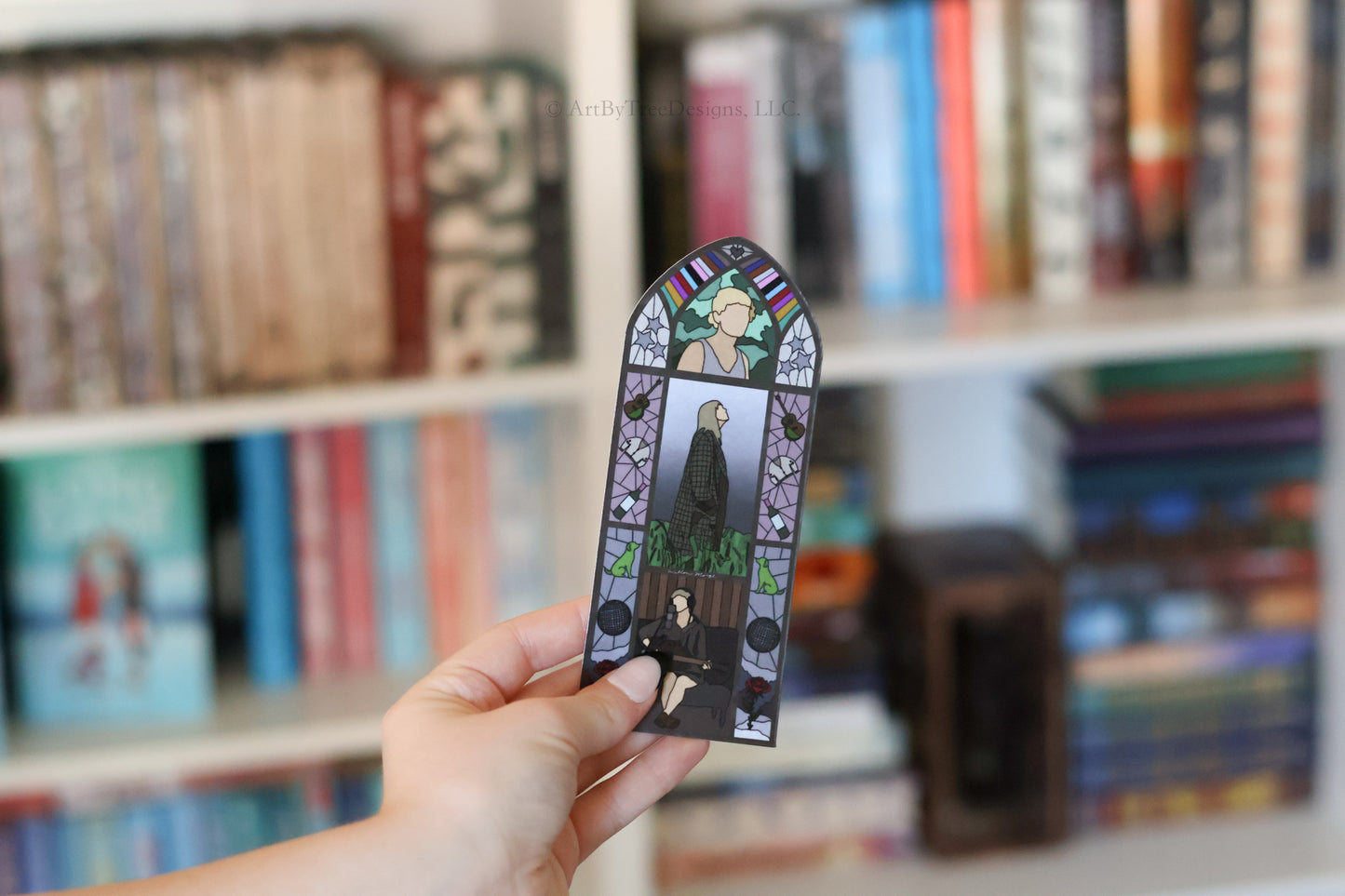 Folklore Stained Glass Bookmark