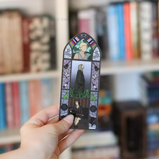 Folklore Stained Glass Bookmark