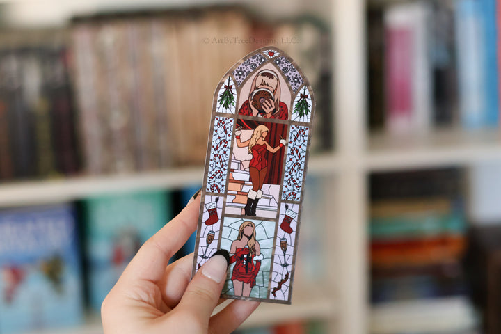Fruitcake Stained Glass Bookmark