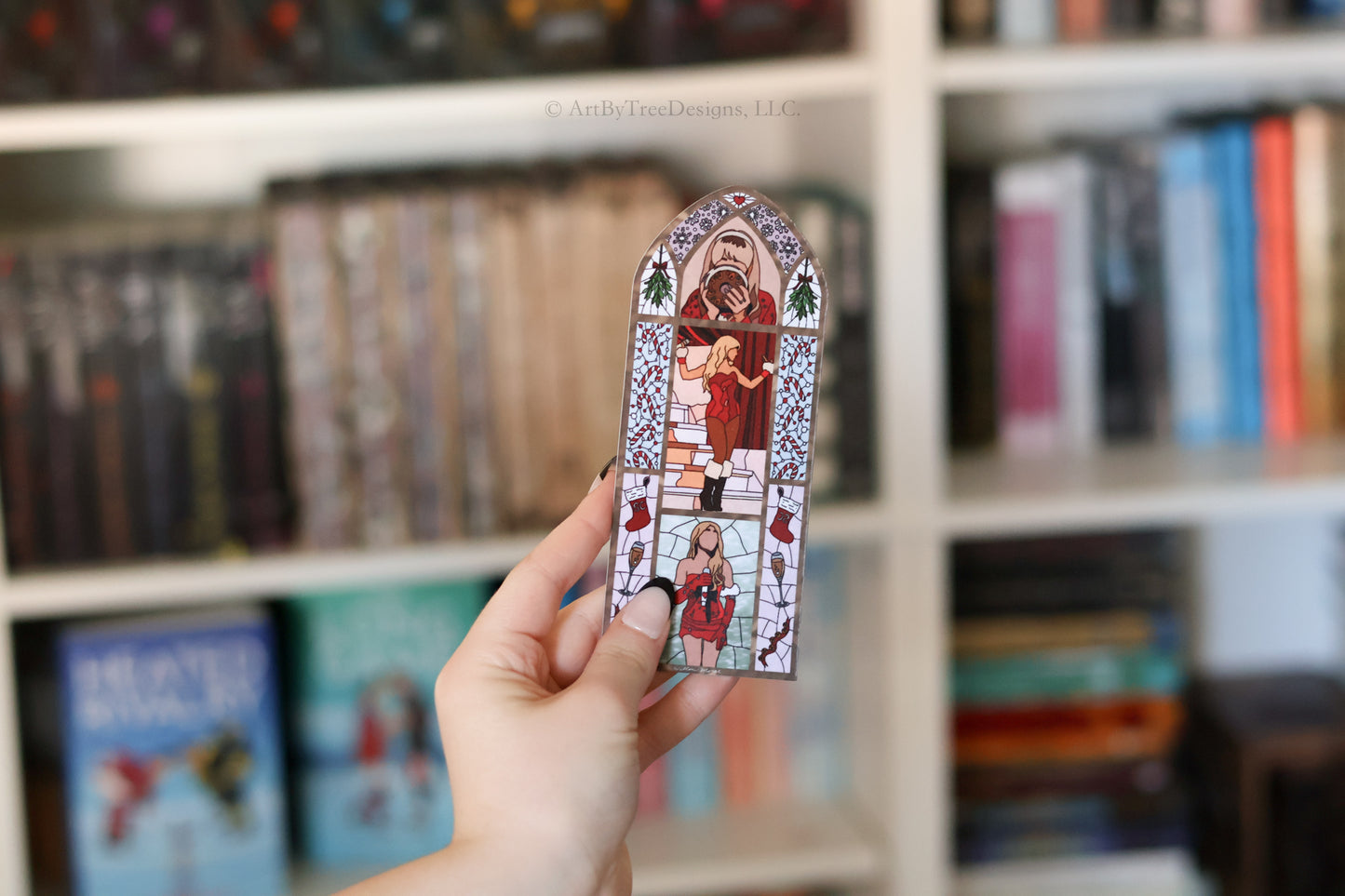 Fruitcake Stained Glass Bookmark
