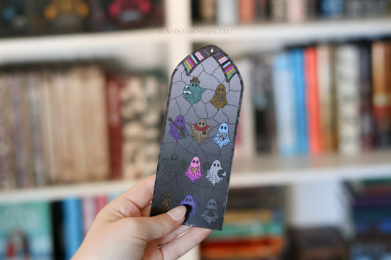 Eras Ghosts Stained Glass Bookmark