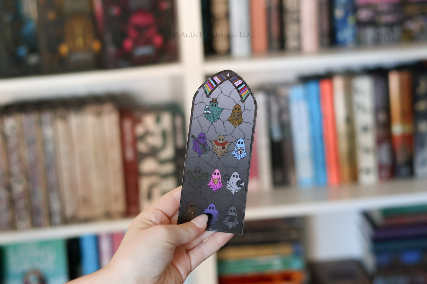 Eras Ghosts Stained Glass Bookmark
