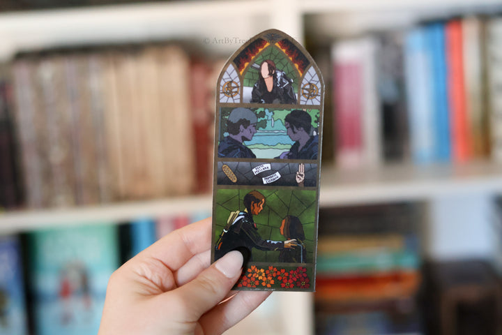 THG Stained Glass Bookmark