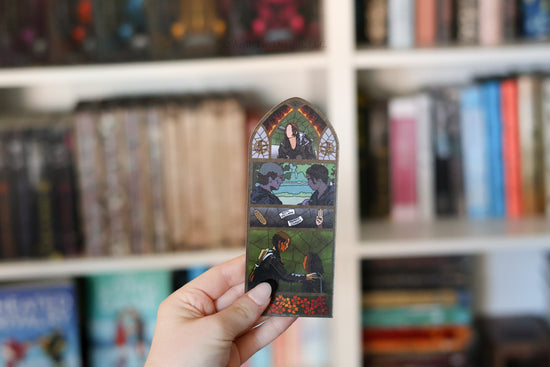 THG Stained Glass Bookmark