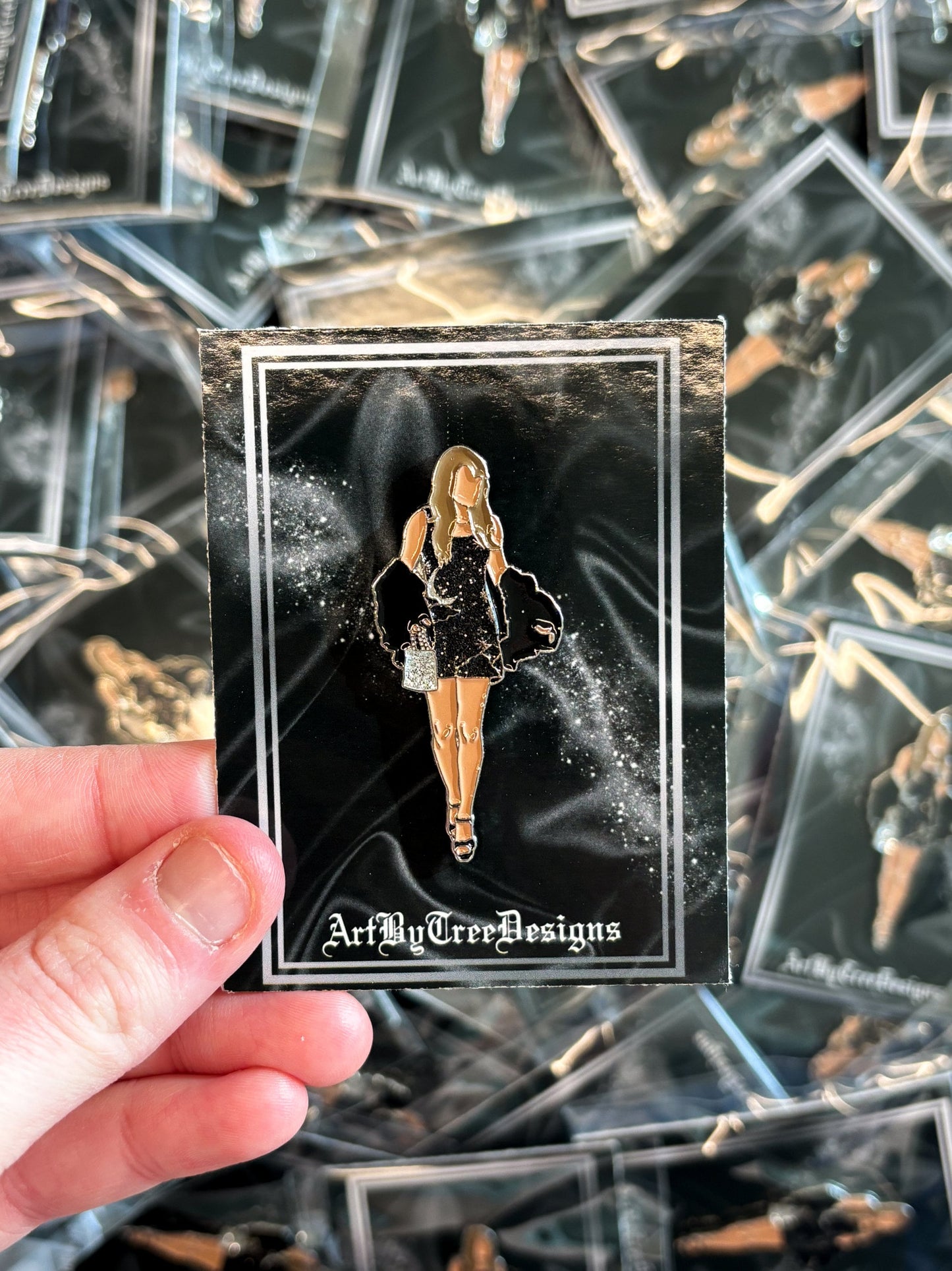 Sagittarius Queen Enamel Pin