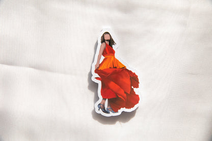 Surprise Songs Magnetic Bookmark Orange Ombre