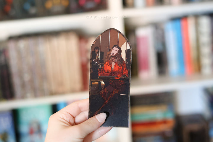 Karma Stained Glass Bookmark
