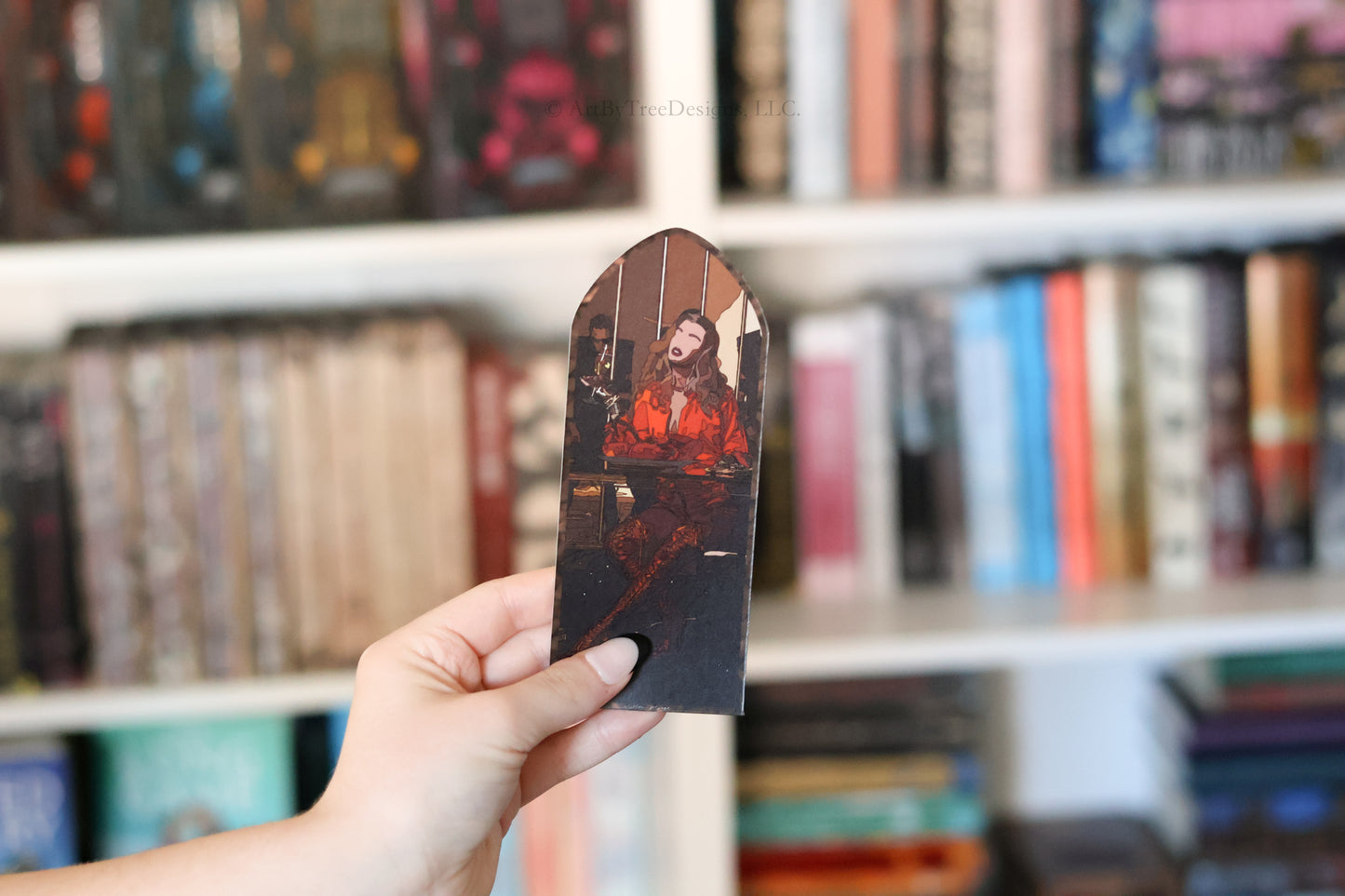 Karma Stained Glass Bookmark