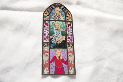 Lover Stained Glass Bookmark