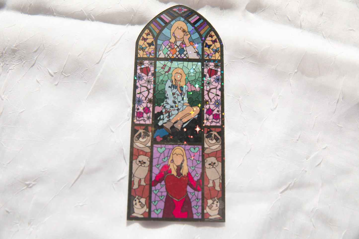 Lover Stained Glass Bookmark