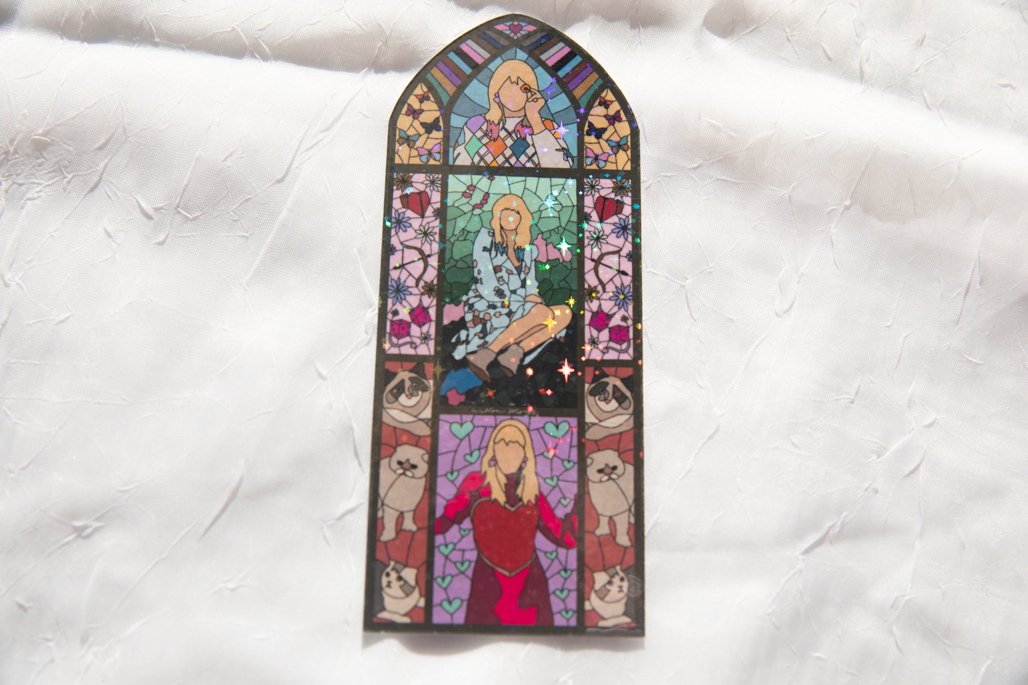 Lover Stained Glass Bookmark