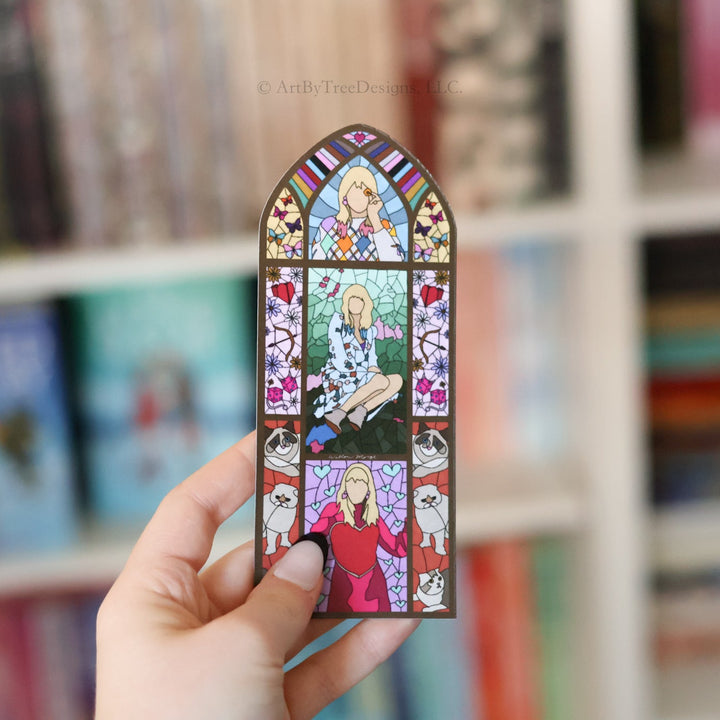 Lover Stained Glass Bookmark