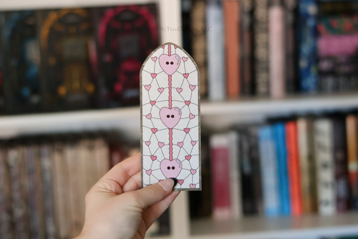 Lover Cardigan Valentine's Day Stained Glass Bookmark
