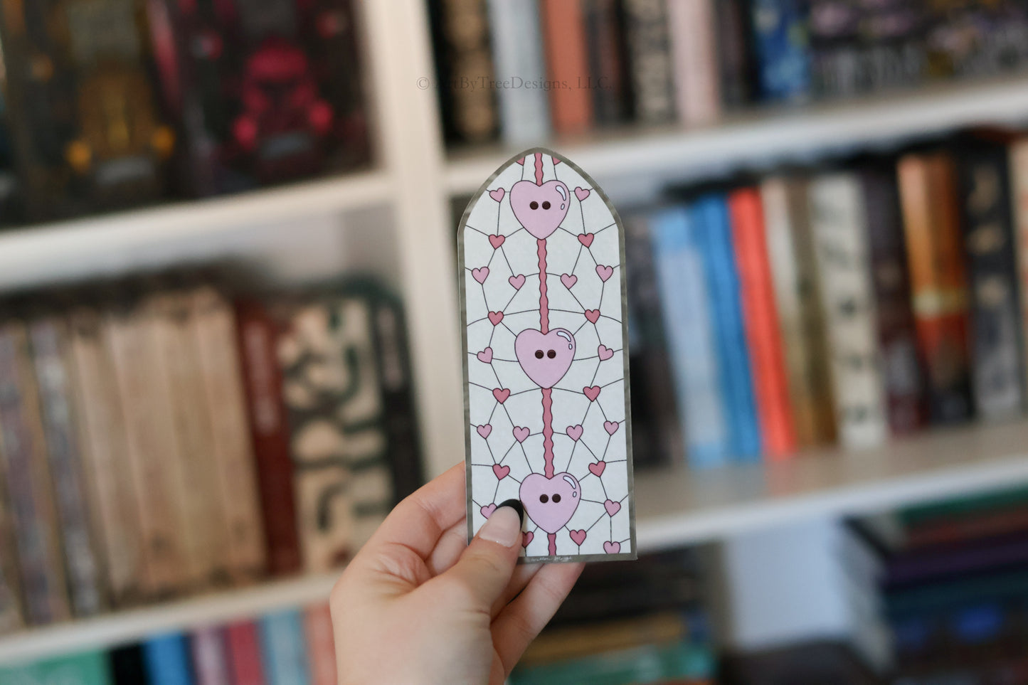 Lover Cardigan Valentine's Day Stained Glass Bookmark