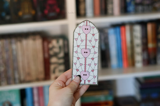Lover Cardigan Valentine's Day Stained Glass Bookmark