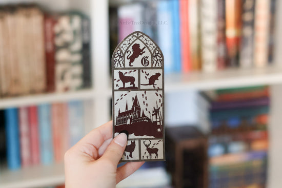 Marauders Stained Glass Bookmark