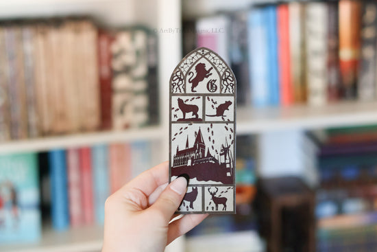 Marauders Stained Glass Bookmark