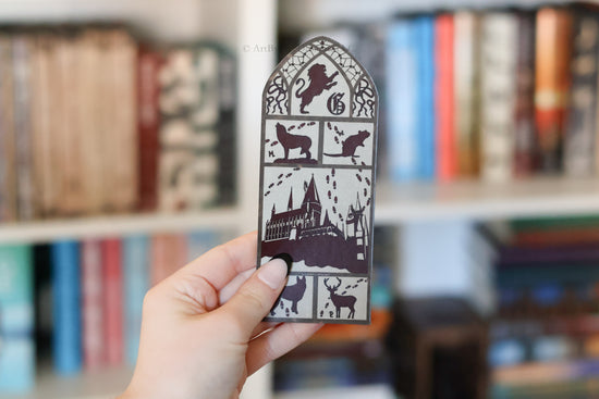Marauders Stained Glass Bookmark