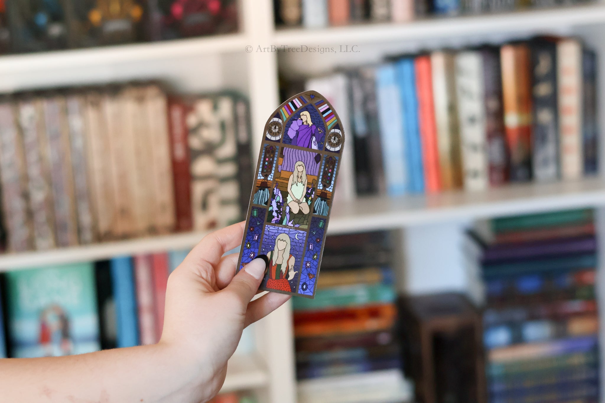 Midnights Stained Glass Bookmark