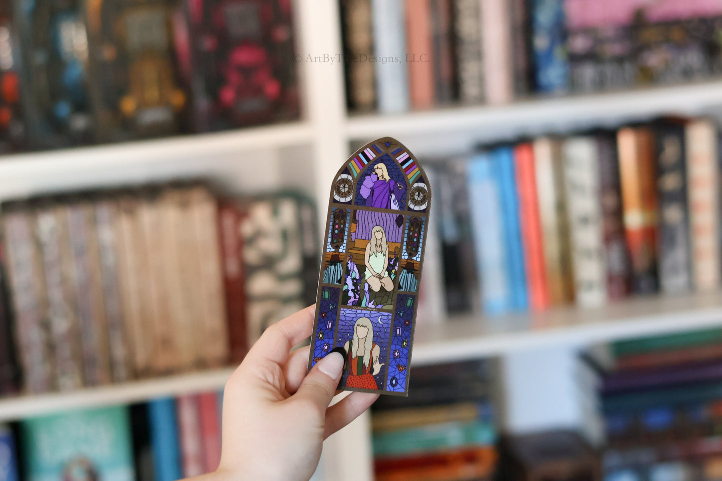 Midnights Stained Glass Bookmark