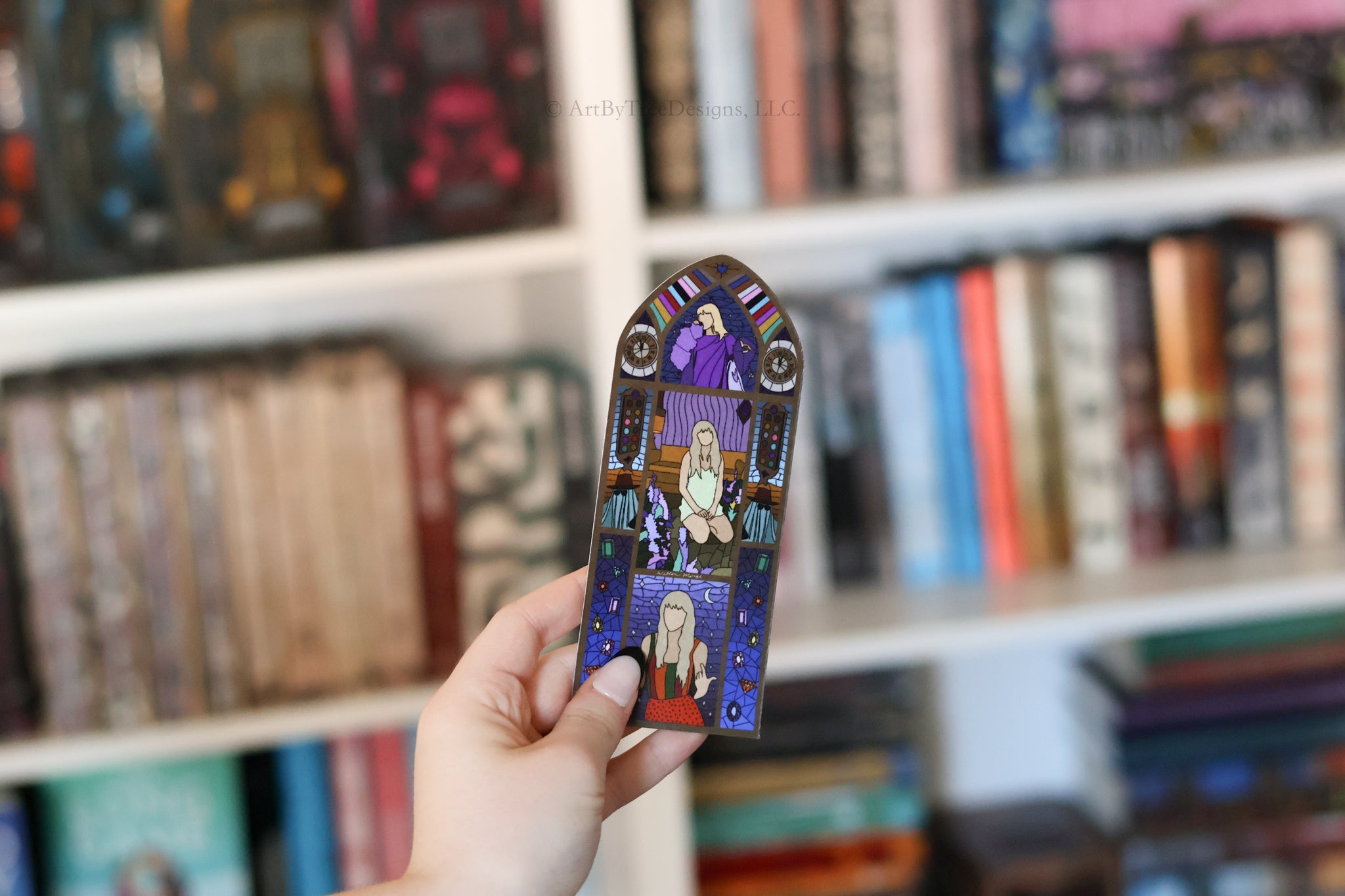 Midnights Stained Glass Bookmark