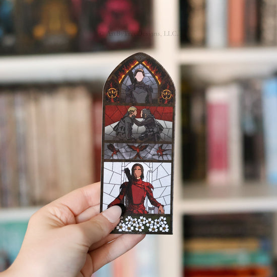 Mockingjay Stained Glass Bookmark