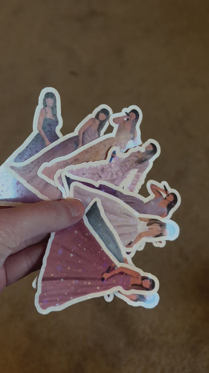 This Night Is Sparkling Outfit Stickers