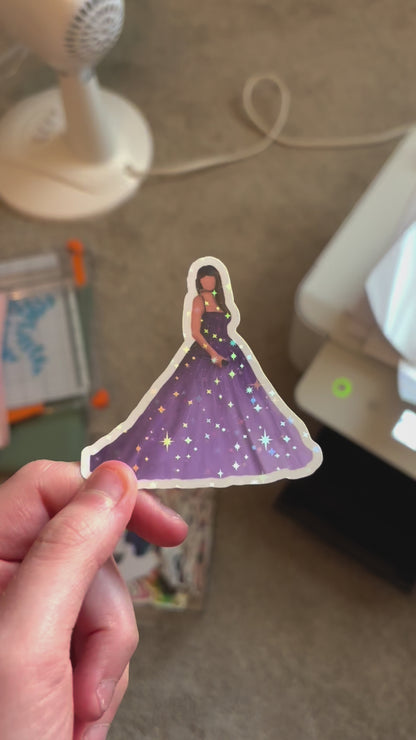 This Night Is Sparkling Outfit Stickers