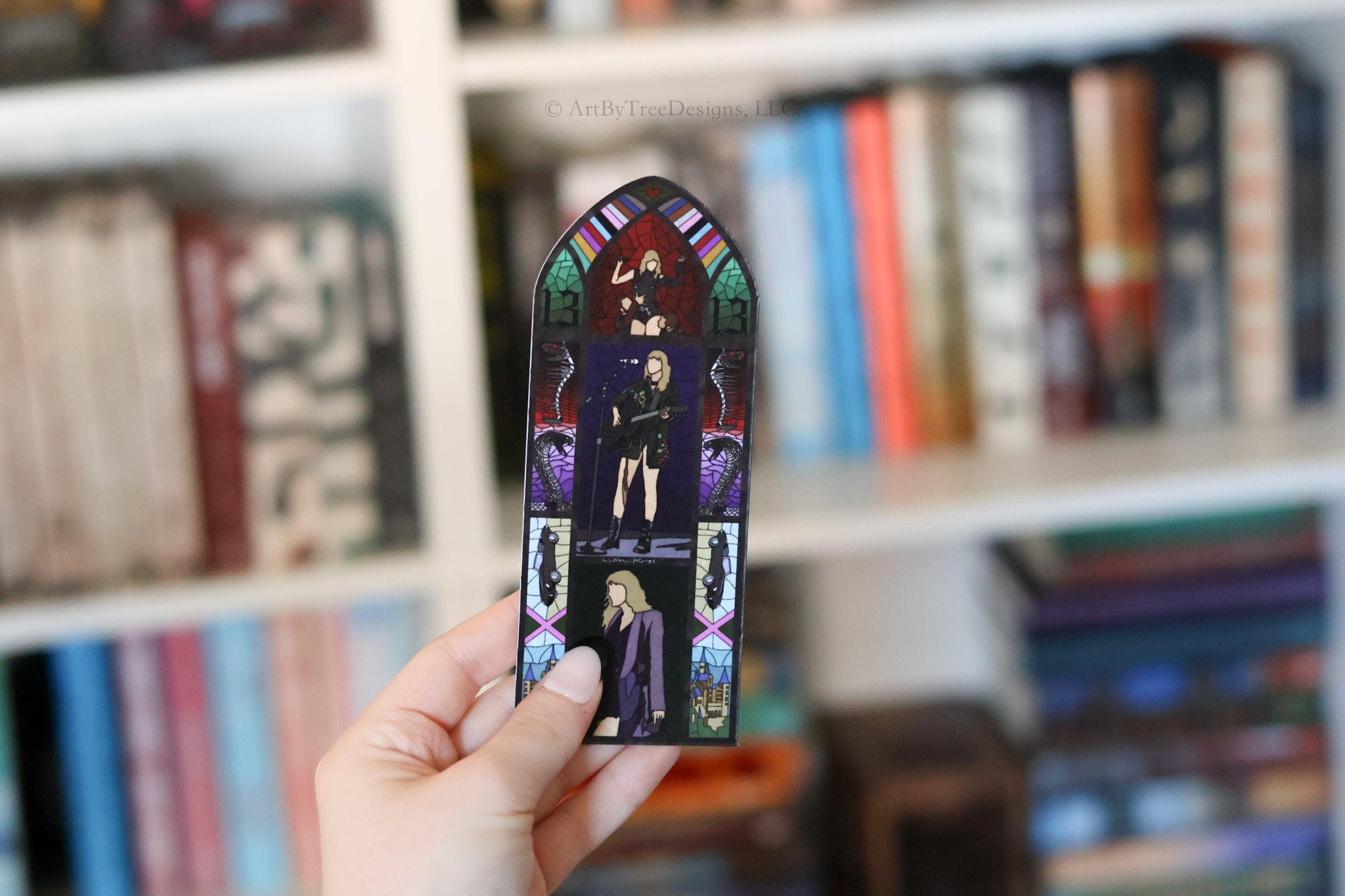 Rep Tour Stained Glass Bookmark