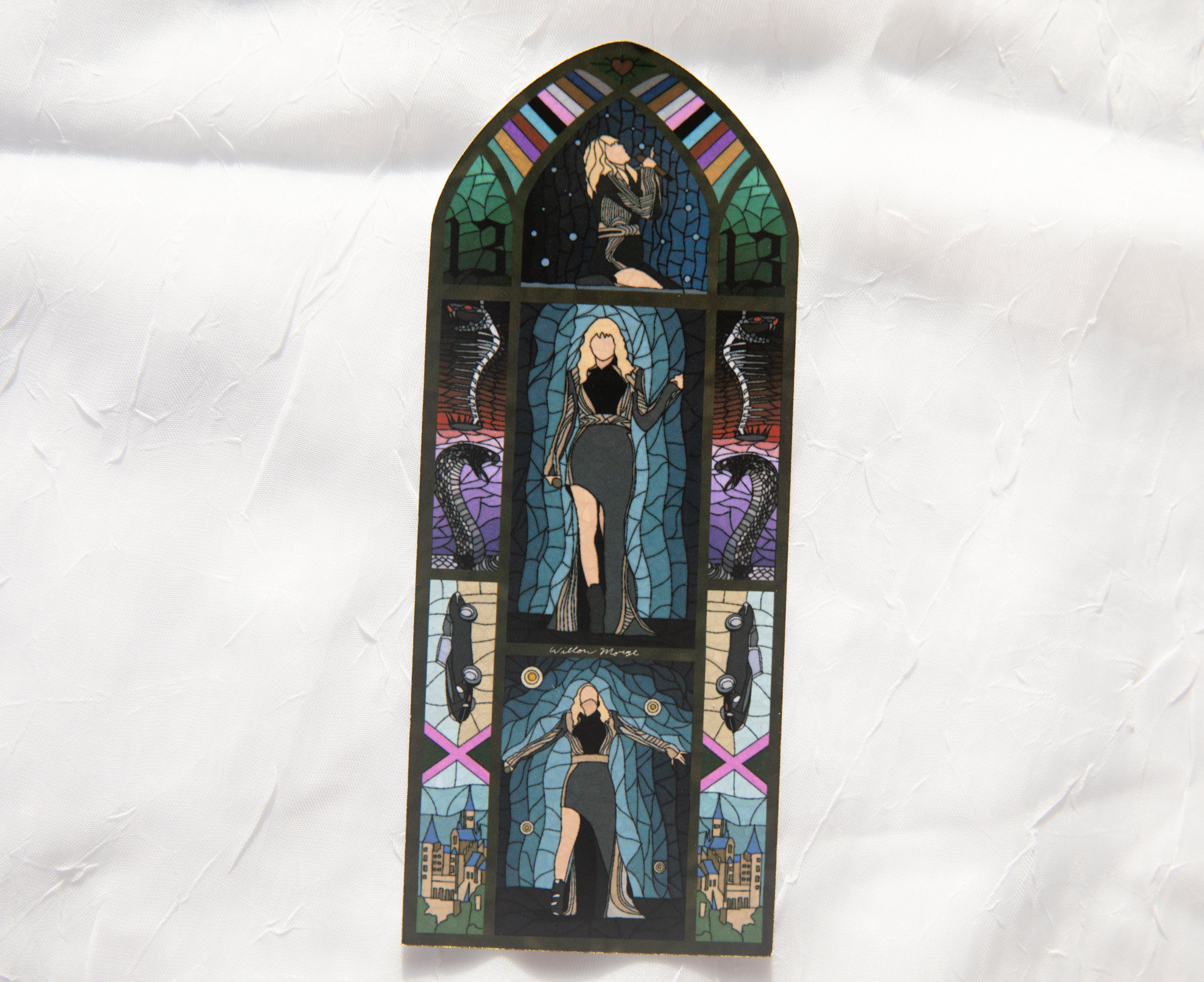 Reputation Stained Glass Bookmark – ArtbyTreeDesigns