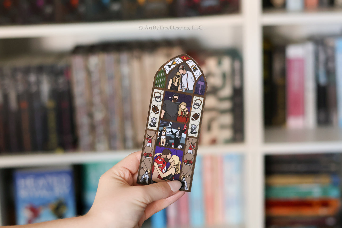 So High School Stained Glass Bookmark