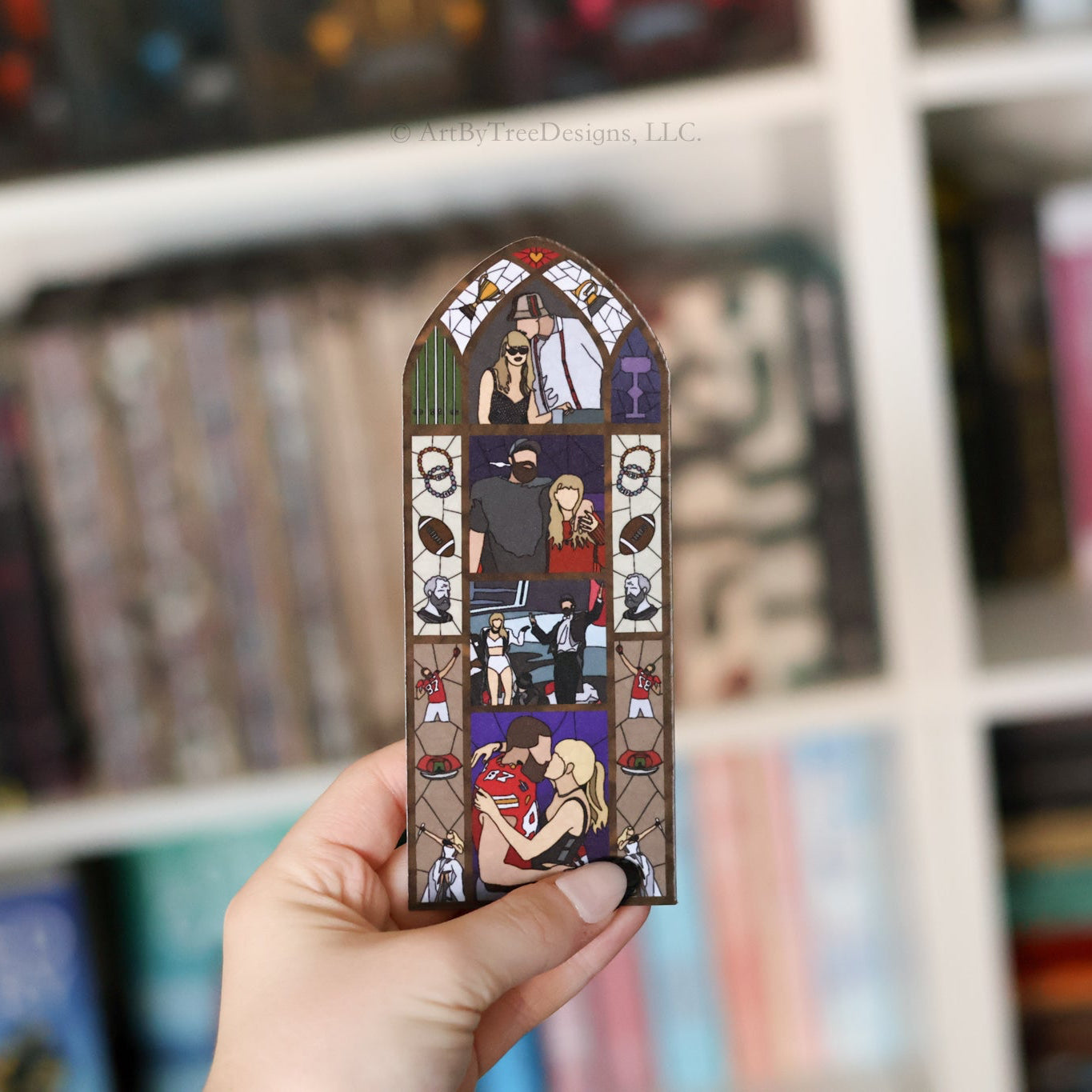 So High School Stained Glass Bookmark