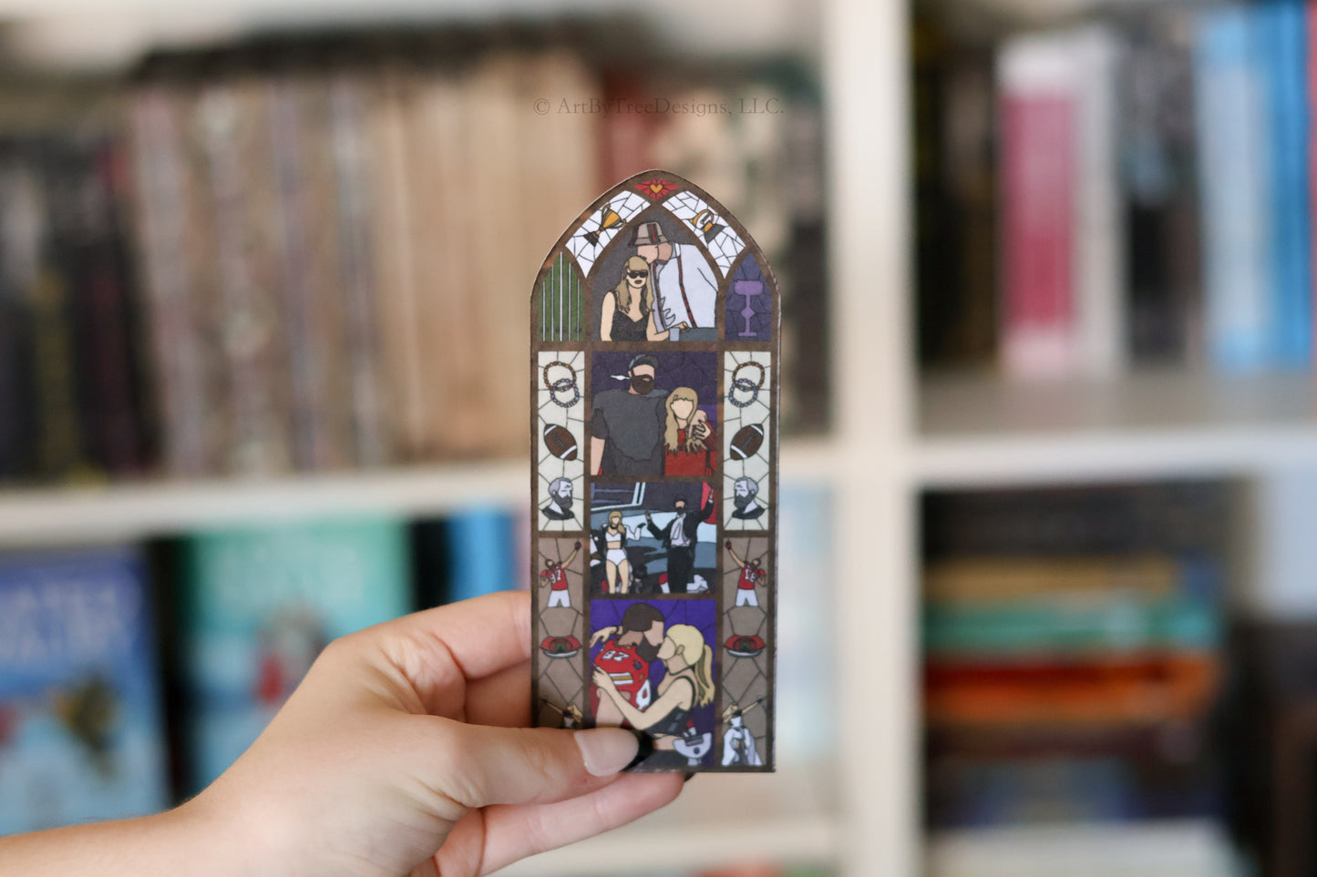 So High School Stained Glass Bookmark
