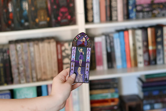 Speak Now Stained Glass Bookmark