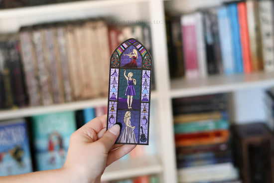 Speak Now Stained Glass Bookmark