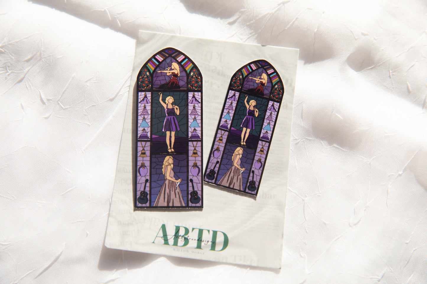 Speak Now Stained Glass Sticker