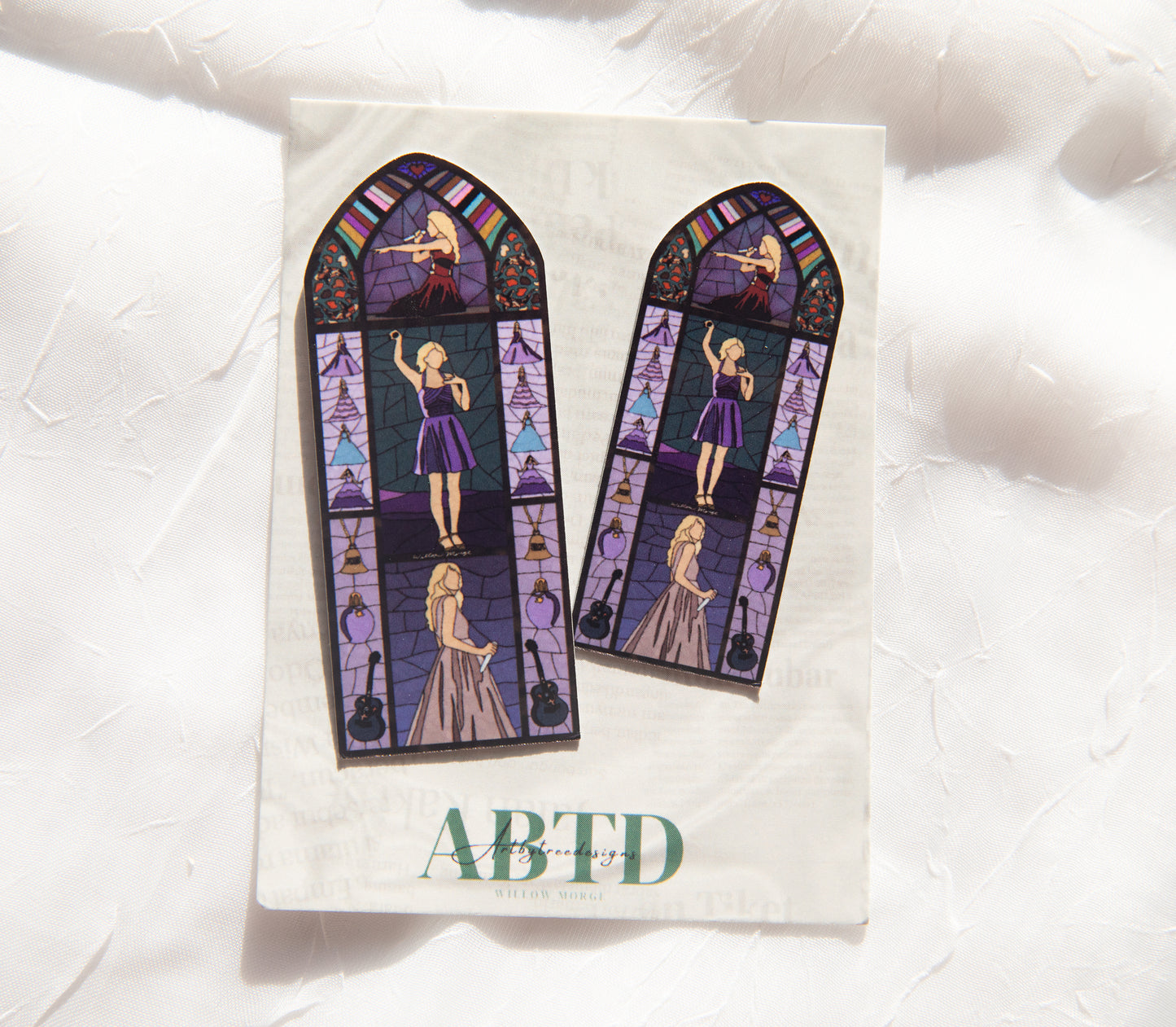 Speak Now Stained Glass Sticker