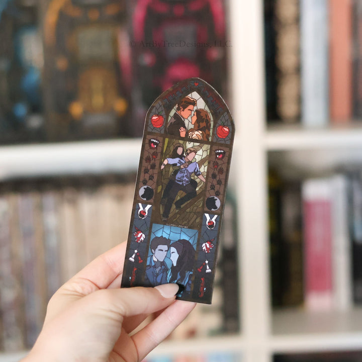 Twilight Stained Glass Bookmark