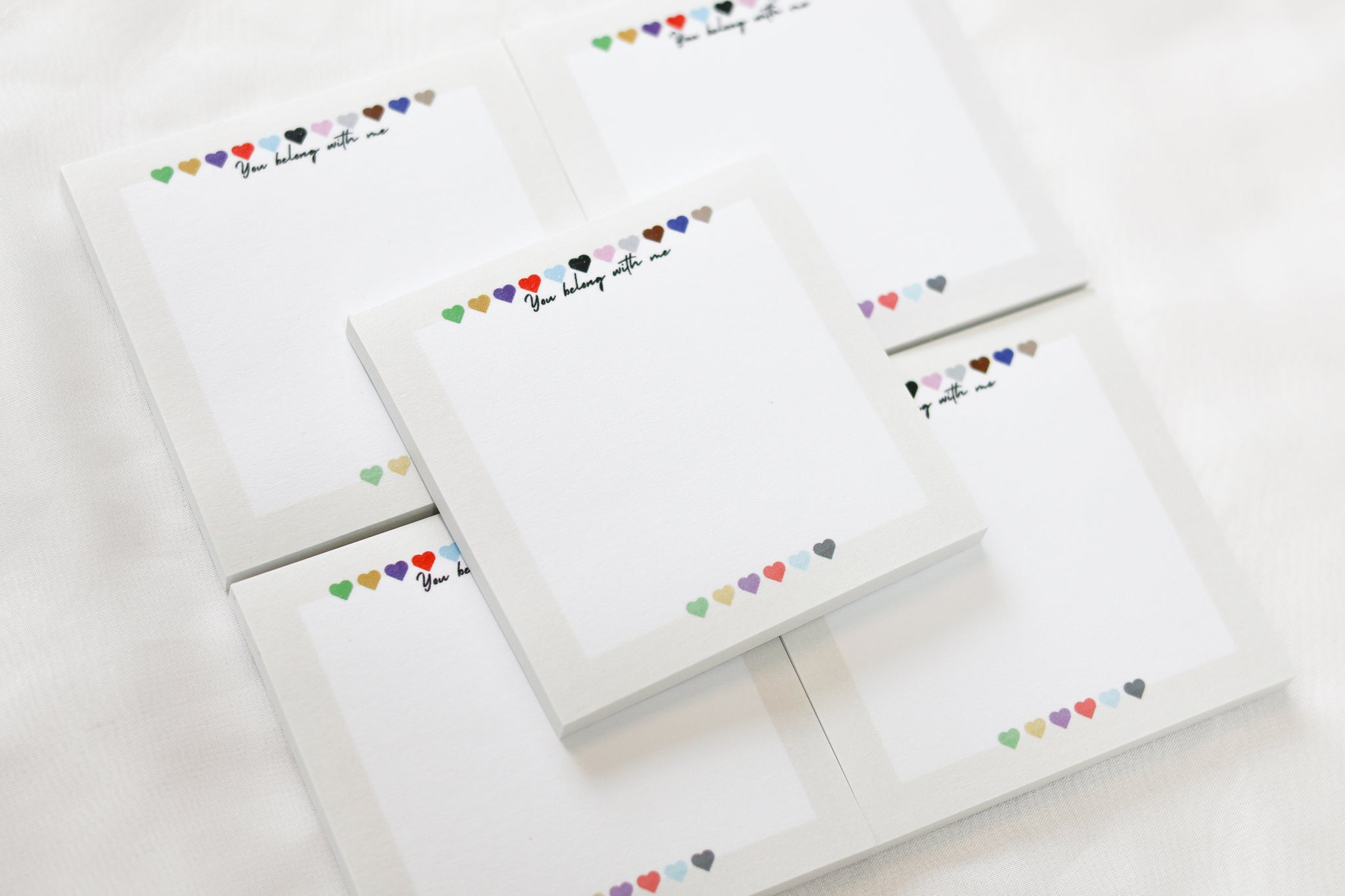 You Belong With Me Sticky Notes