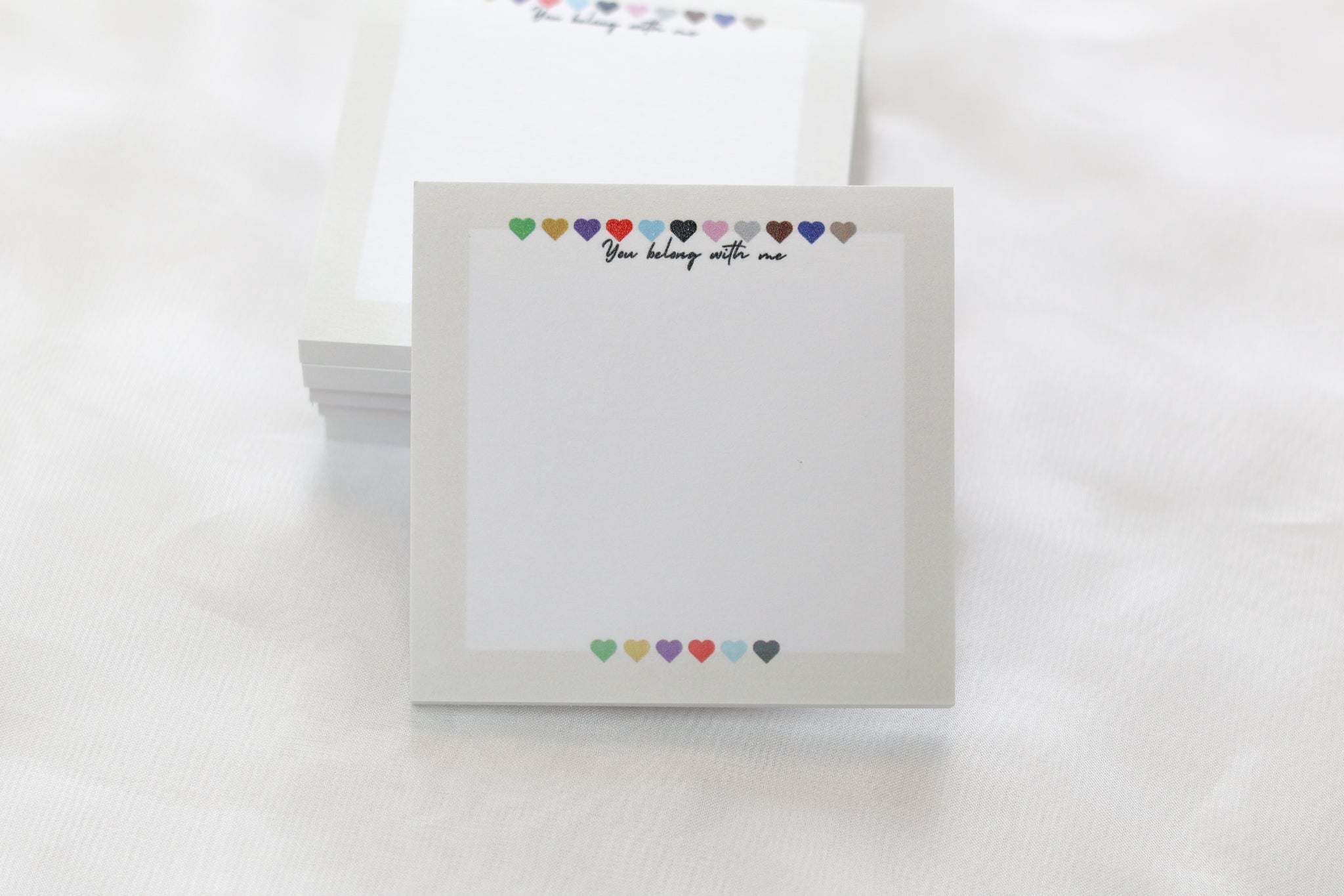 You Belong With Me Sticky Notes