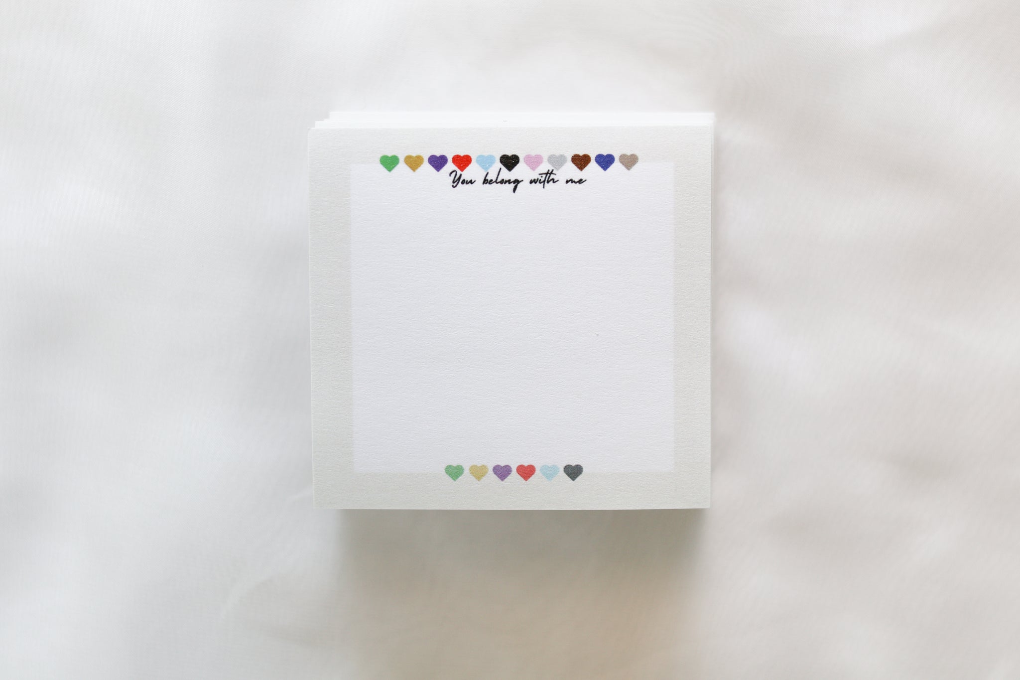 You Belong With Me Sticky Notes